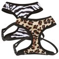 Casual Canine Plush Print Harness Leopard Large ZA5181 20 13